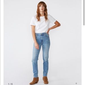 SLVRLAKE Roxy mid rise denim